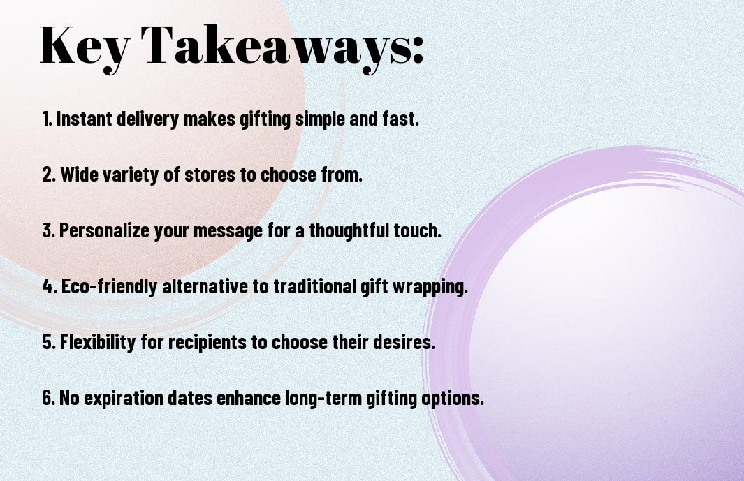 Digital Gift Cards - The Convenient and Thoughtful Way to Show You Care