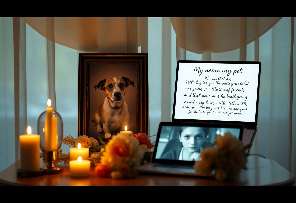 How Can Elysian Ceremonies Aid In Memorializing A Pet Online?