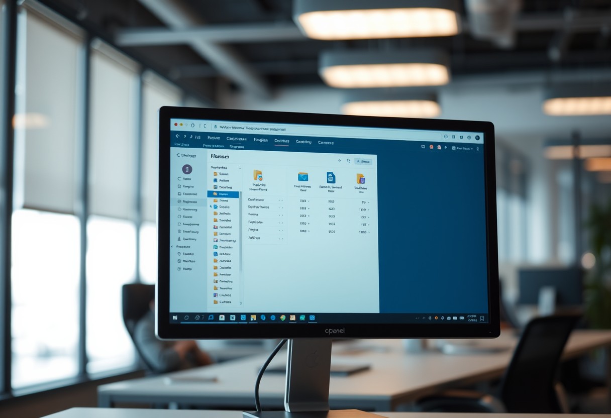 gestire i file del sito con cpanel