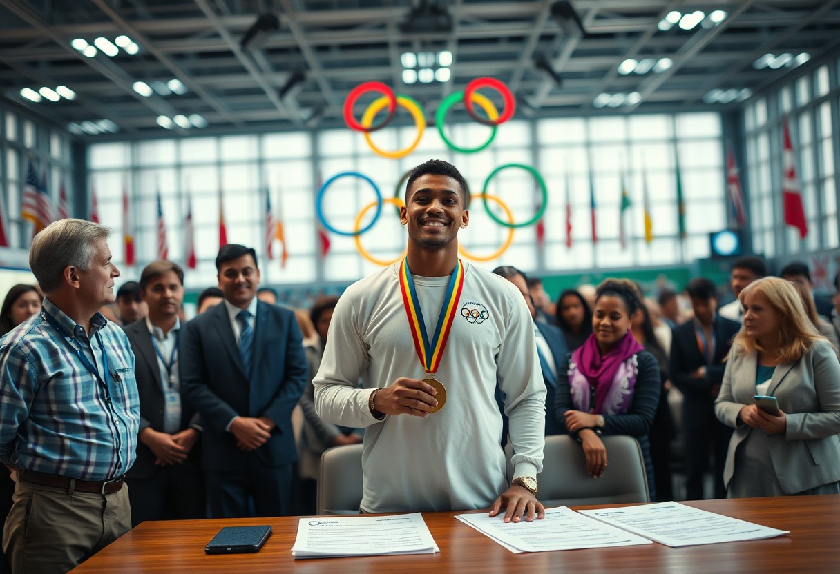 how are olympians and attendees taxed qmg