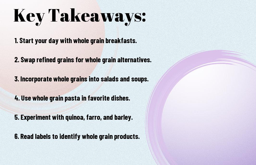 Document Library 141 incorporating more whole grains into meals ycm