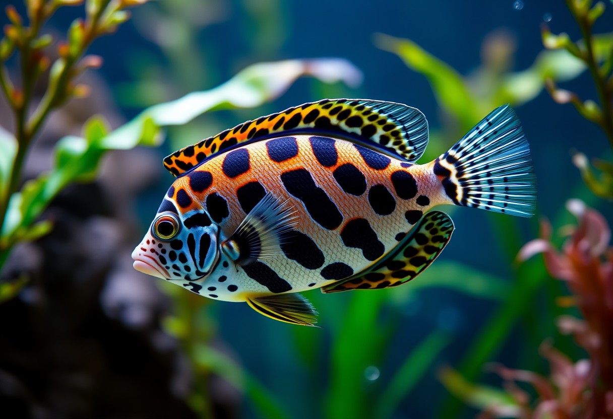 leopard angelfish unique patterns and care guide udj