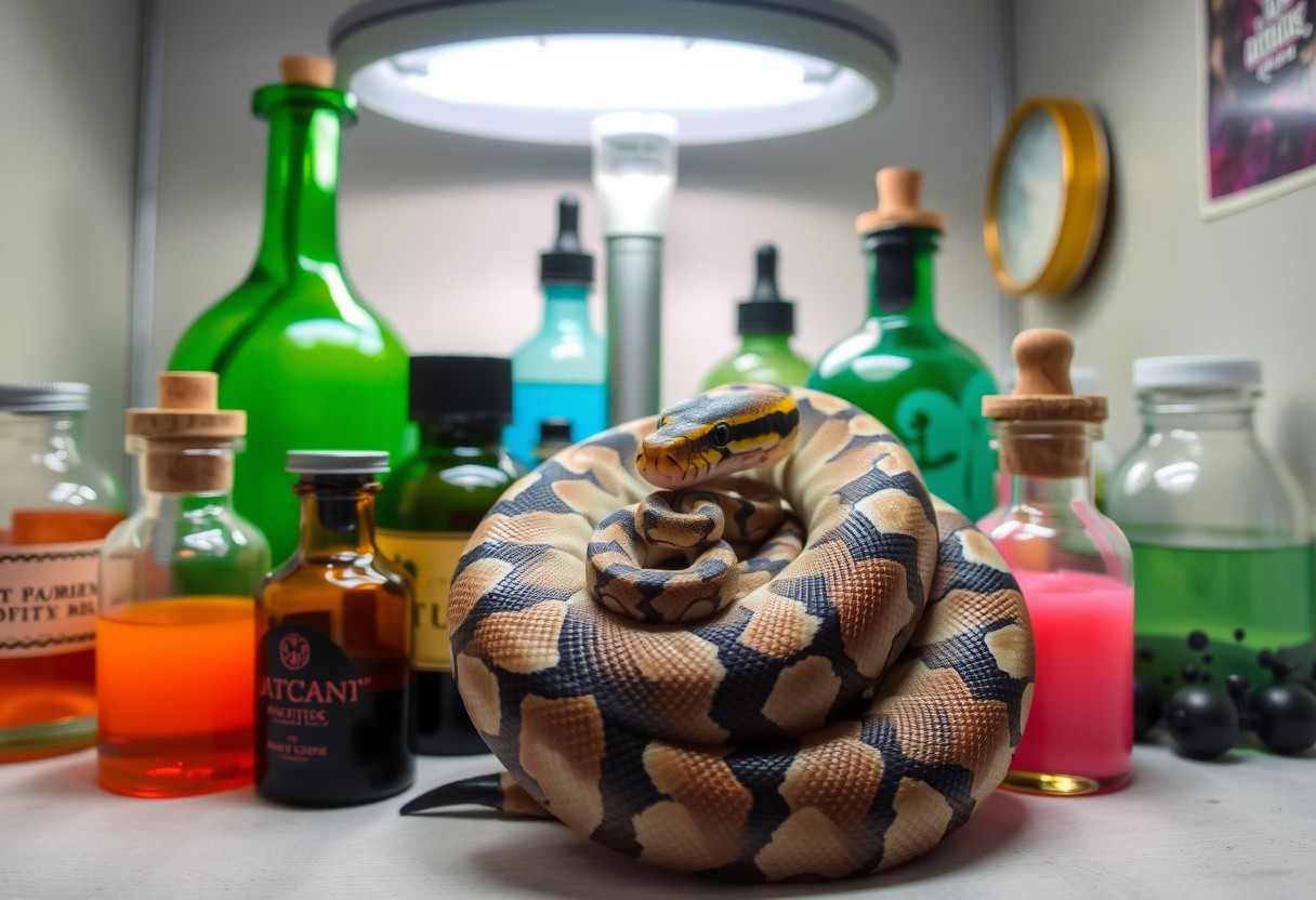 mystic potion ball python care guide eff
