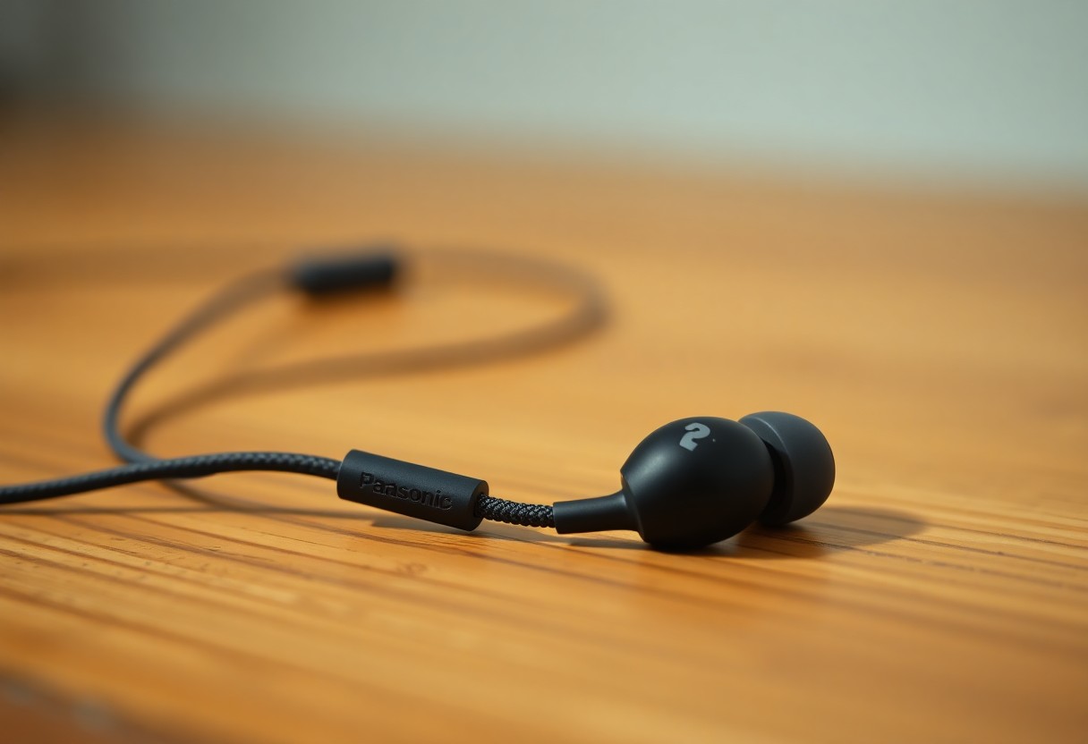 panasonic ergofit wired earbuds jza