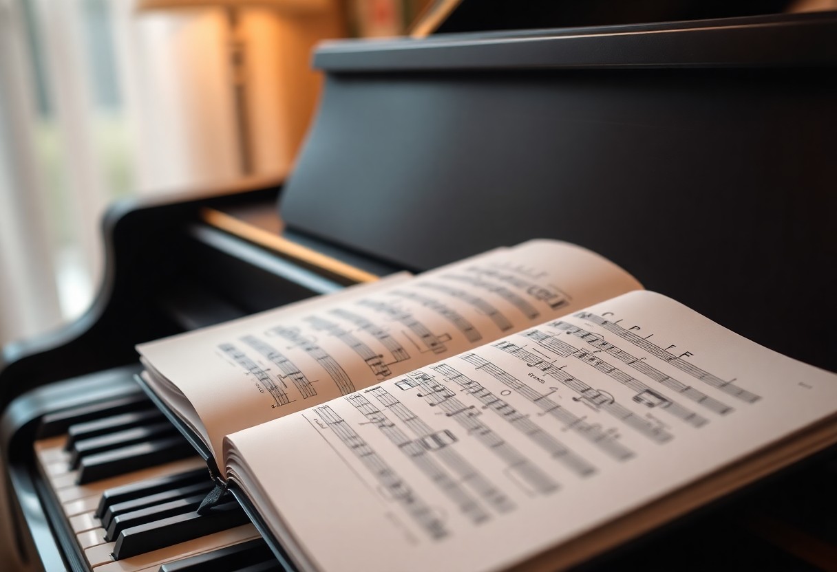 quaderno per pianoforte componi facile lno