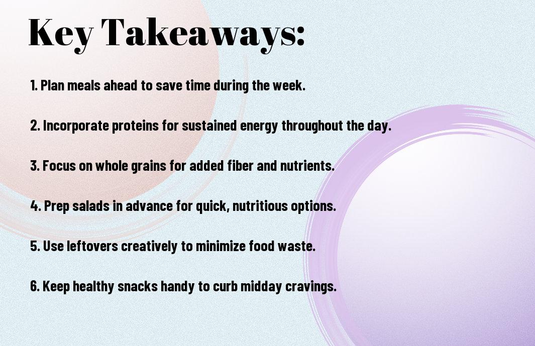 Document Library 181 quick and healthy lunch ideas for work byg