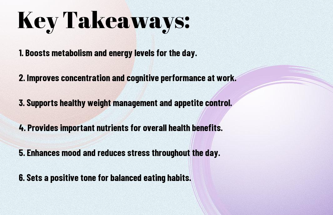 why breakfast is the days most important meal iba