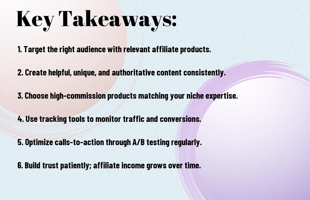 10 checks for affiliate marketing success ilu