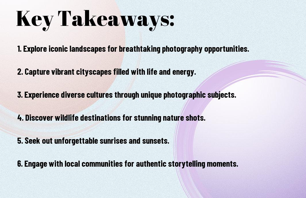 10 epic places for photographers bucket list caj