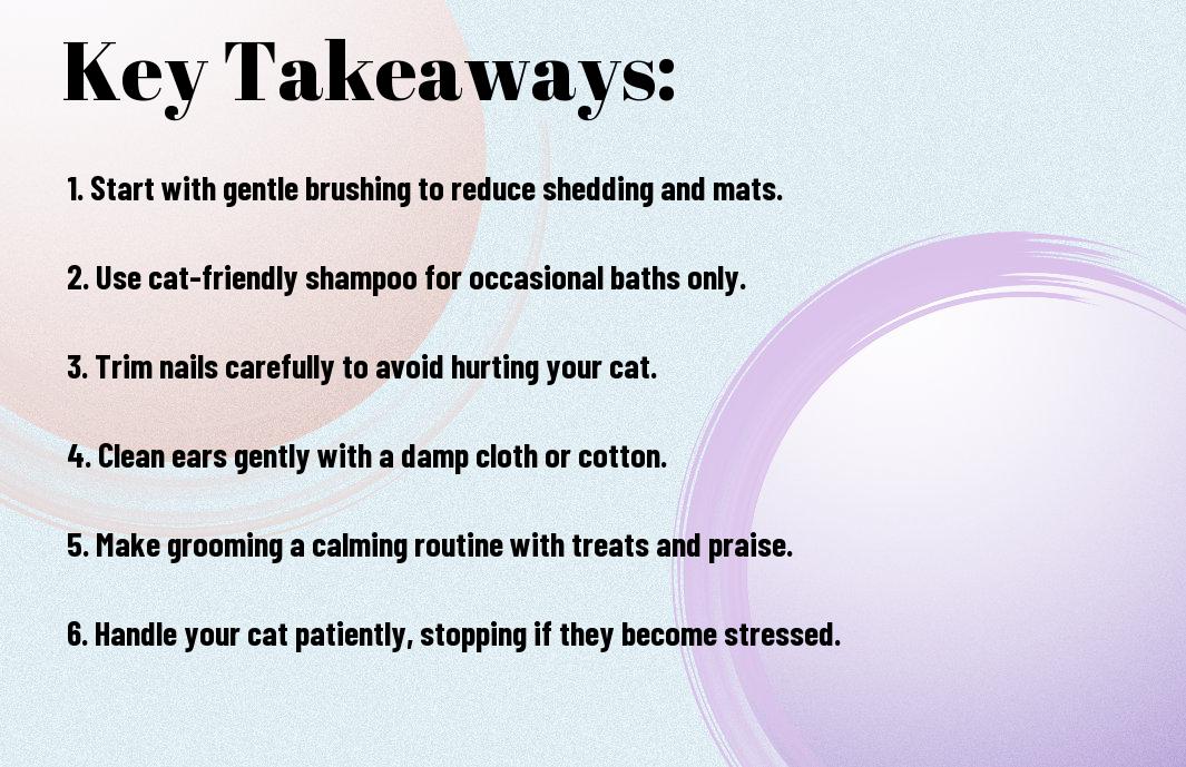 10 Fun Steps For Cat Grooming At Home Tips That Your Cat Will Love