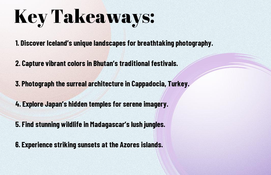 10 hidden gems for stunning photography