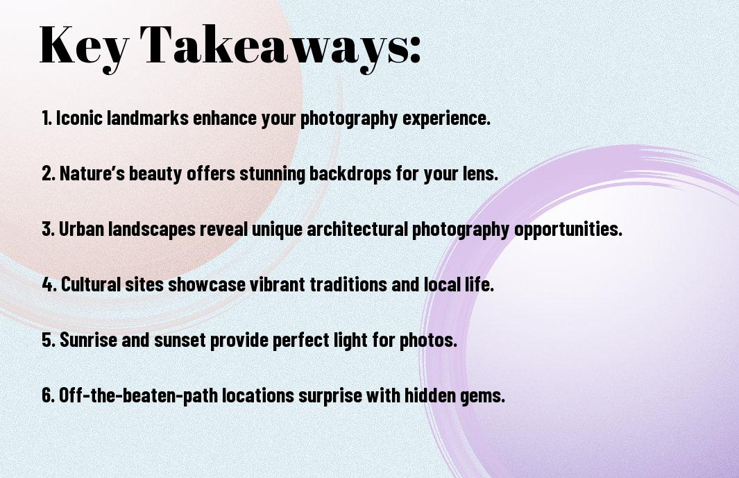 Exploring The World Through Your Lens - 10 Photogenic Locations You Must Visit 1 10 must visit photogenic locations worldwide