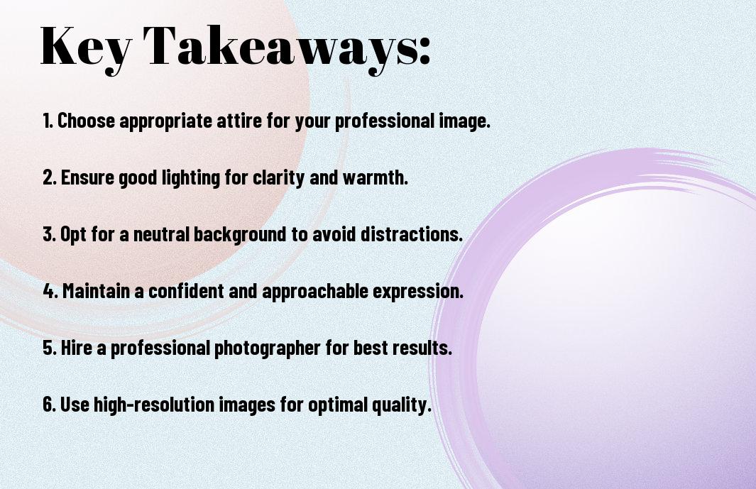 10 tips for a professional corporate headshot