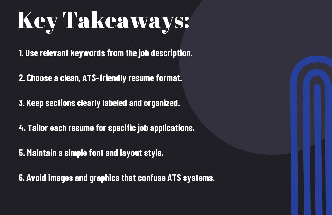 Ats Examples Mastering The ATS – 5 Steps For An Optimized Resume That Gets Noticed ...