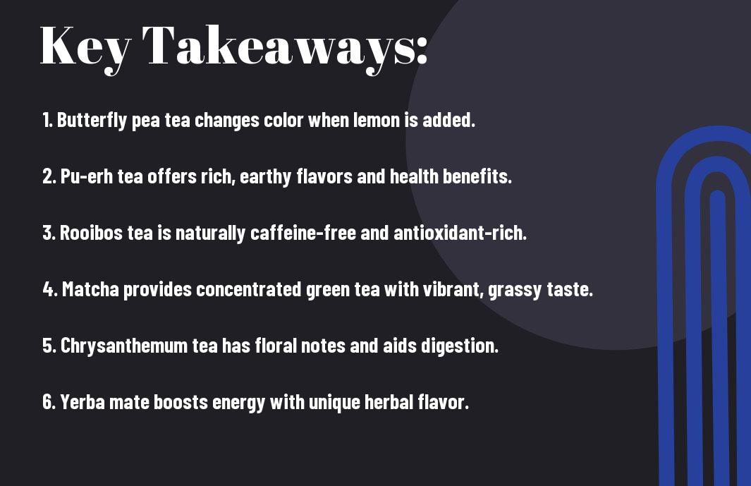 5 unique teas you should try soon zzi