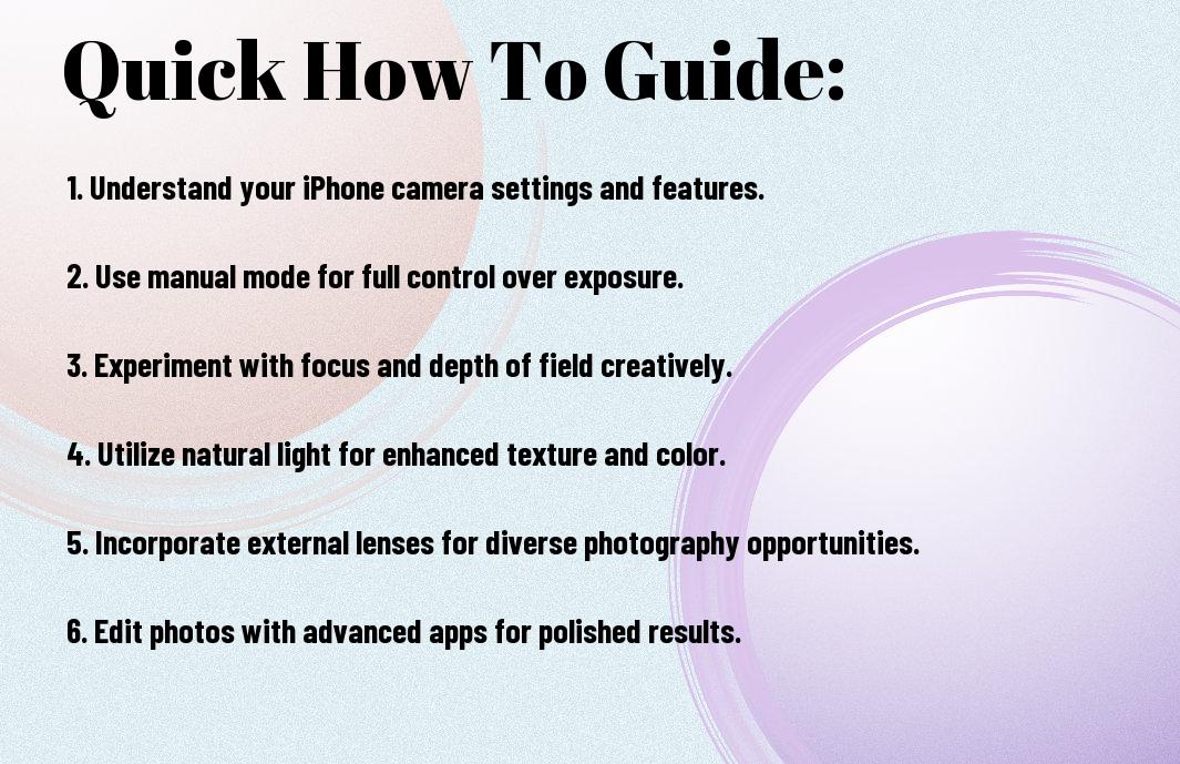 advanced how to techniques for professional iphone photography rmc