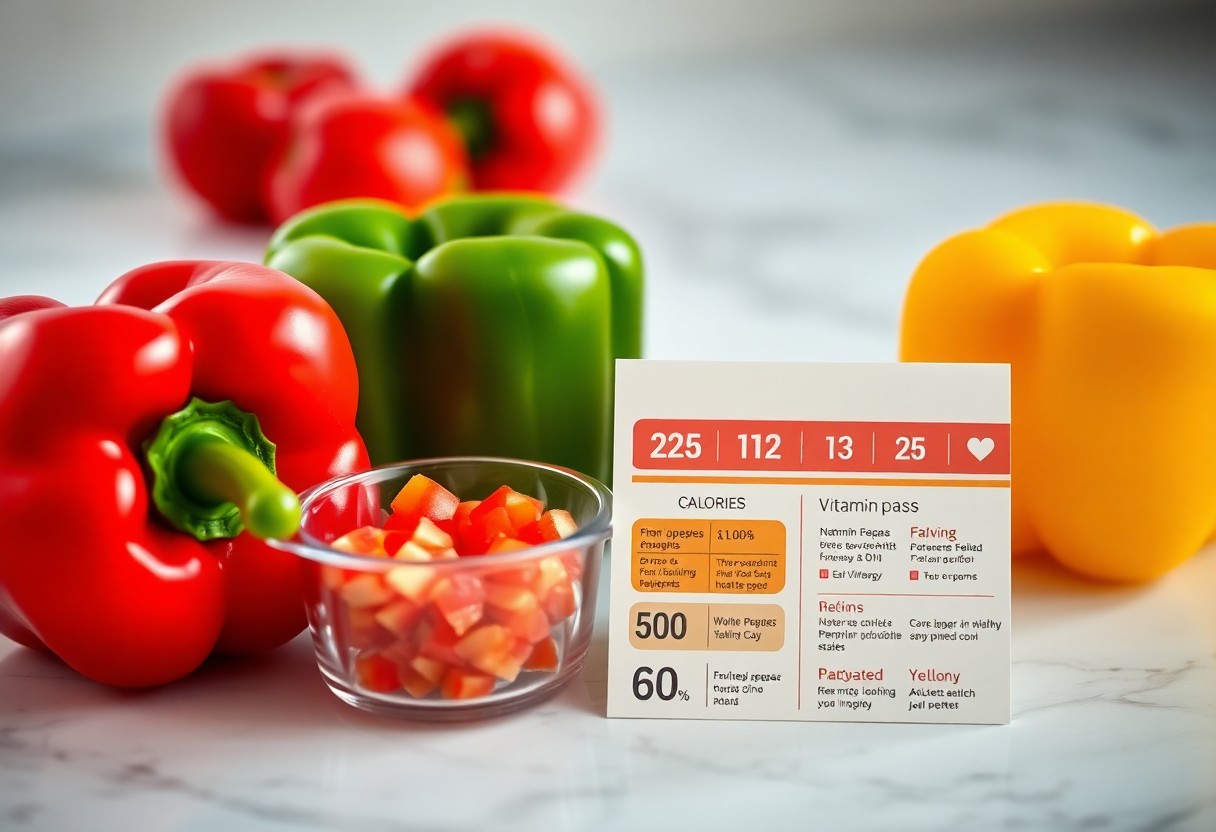 Bell Pepper Nutrition Facts - Calories, Vitamins, and Health Benefits of Eating Bell Peppers