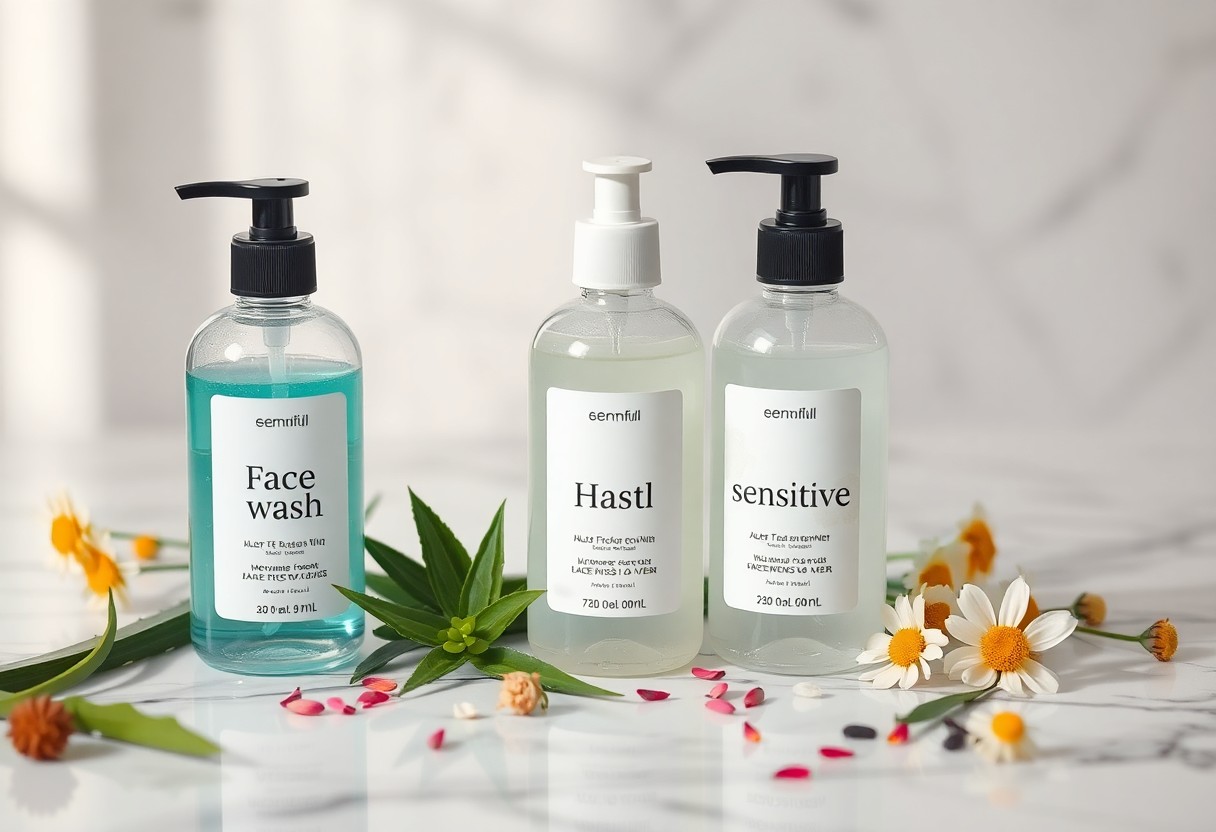 Find the best face wash for oily, dry, or sensitive skin types.