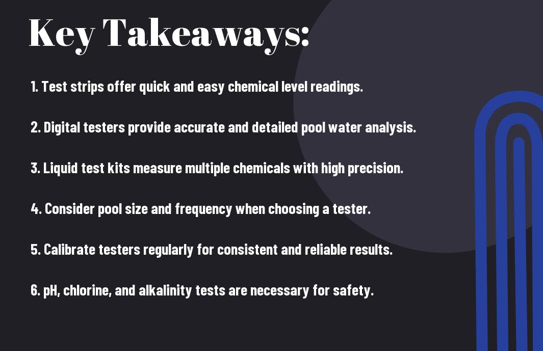 best pool chemical tester which to choose wes