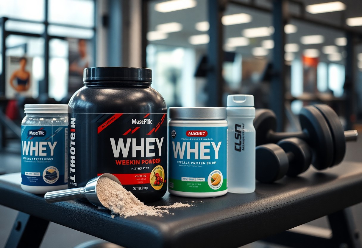 Find the best whey protein powders for muscle gain and weight loss.