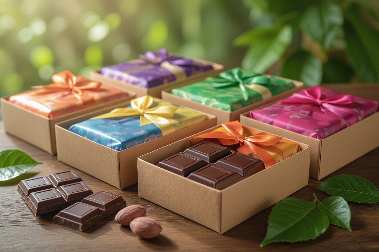 discussion about sustainable chocolate packaging