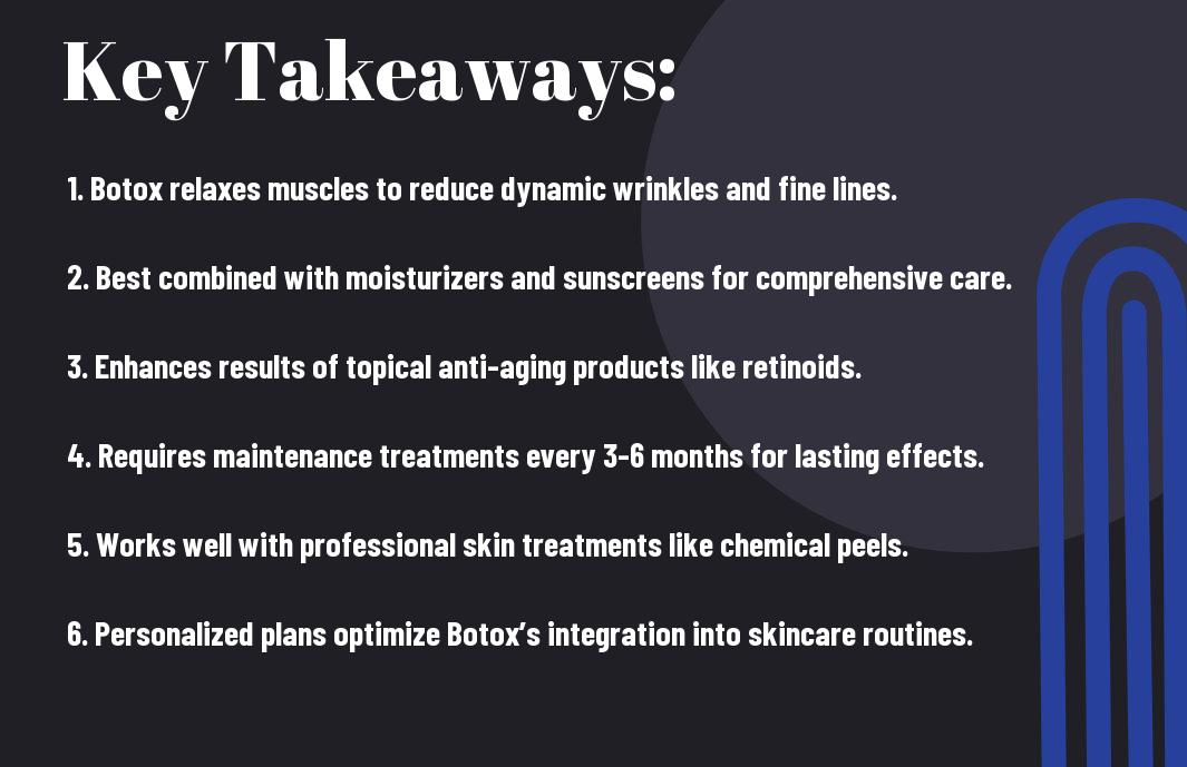 botox in anti aging skincare routine