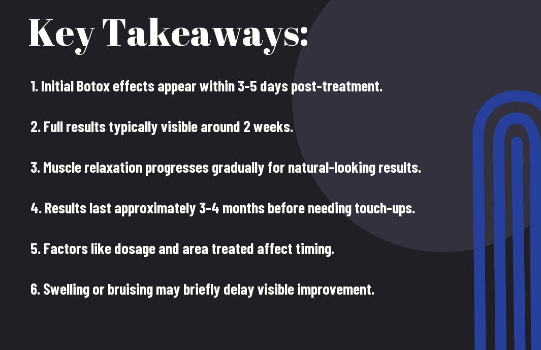 How Soon Do You See Botox Results? Timeline Explained 1 botox results timeline how soon to expect gfj