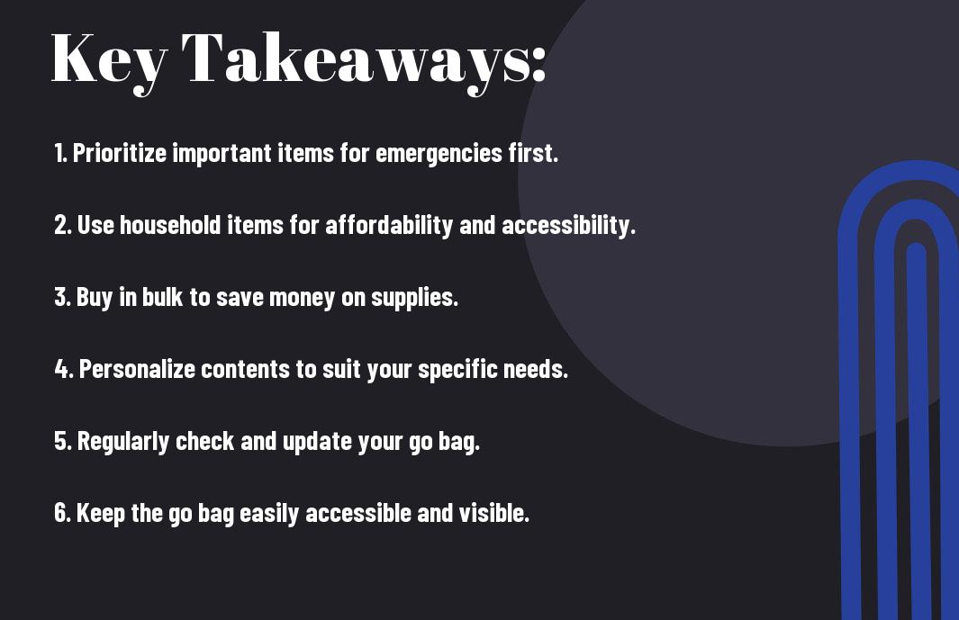 budget friendly diy go bag tips nbr