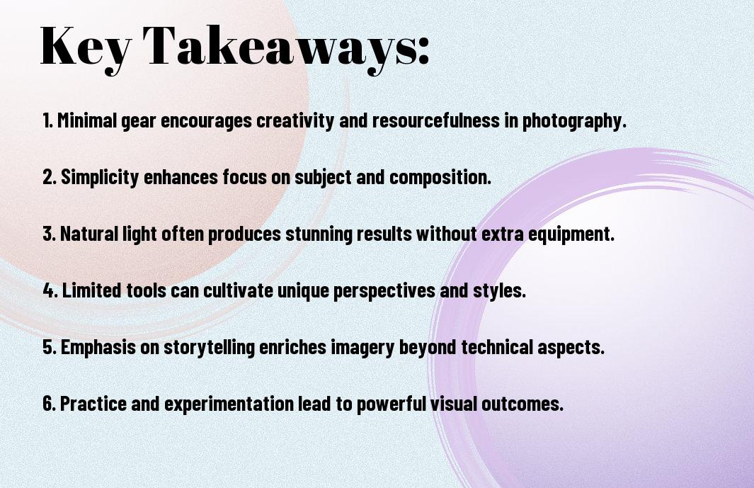 can simplicity create striking imagery