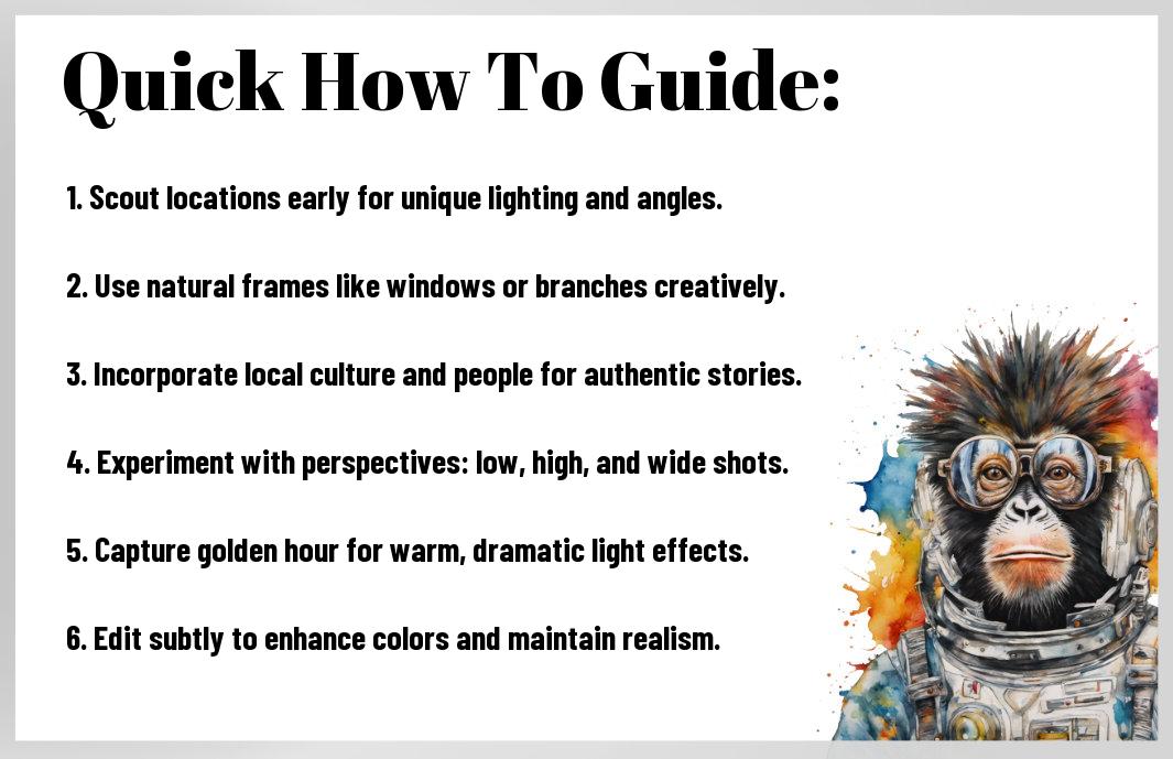 Creative How-To Tips For Captivating Travel Photography Anywhere