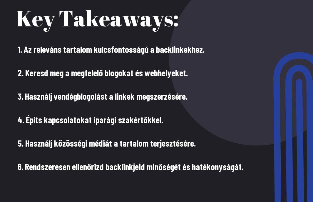 Célzott Linképítési Stratégiák - Hogyan Szerezz Minőségi Backlinkeket?