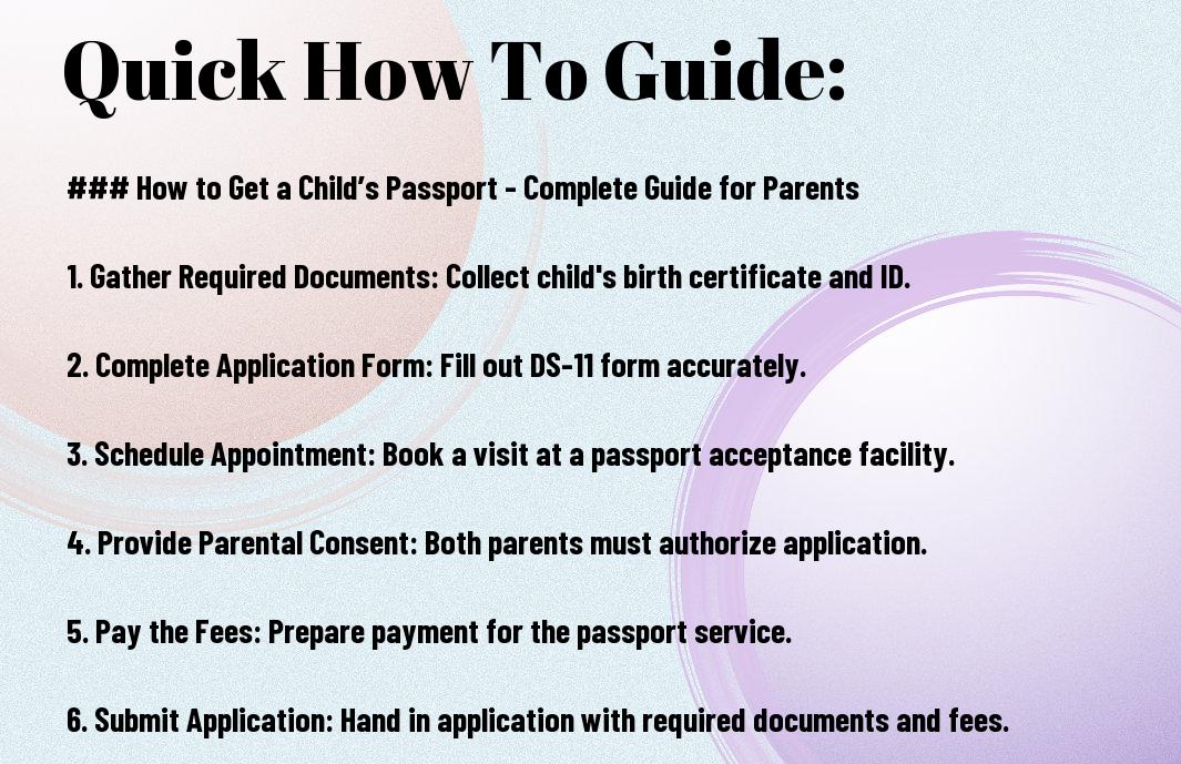 child s passport complete parent guide val