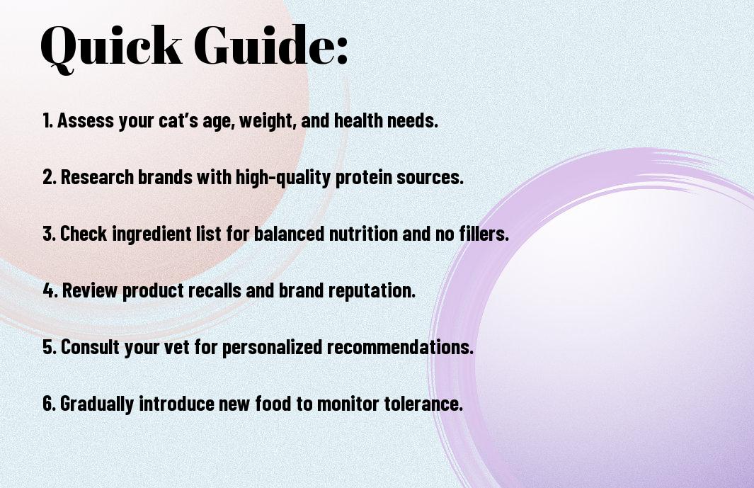 Your Essential Guide To Choosing A Cat Food Brand - 7 Steps To Success