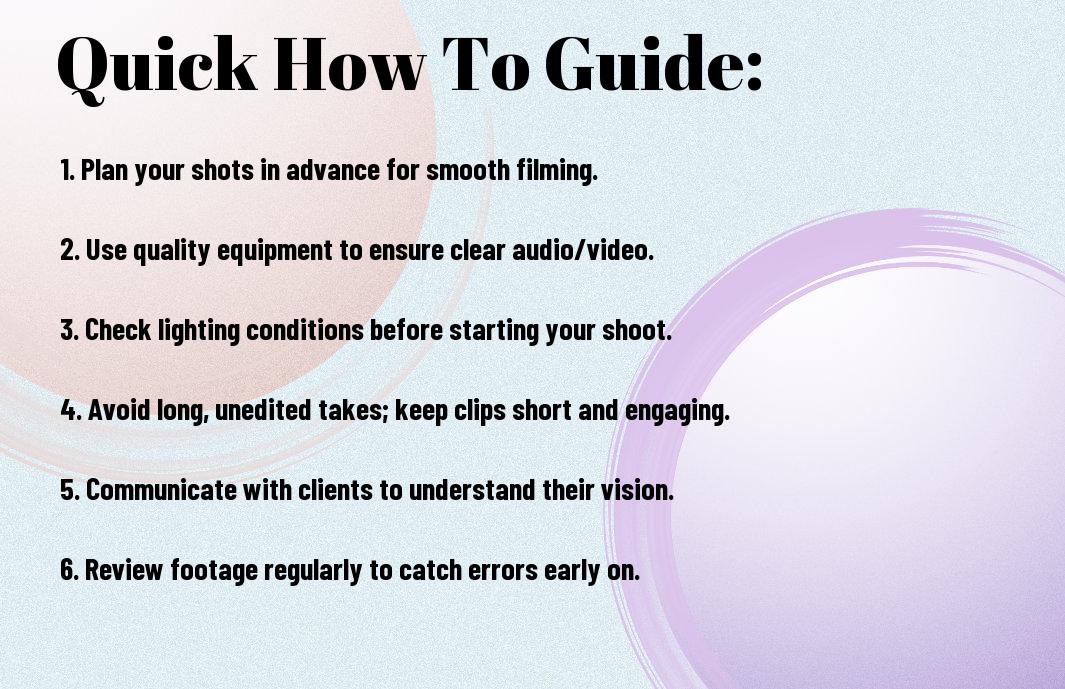 Top Mistakes To Avoid In Event Videography And How To Overcome Them | Edin Studios