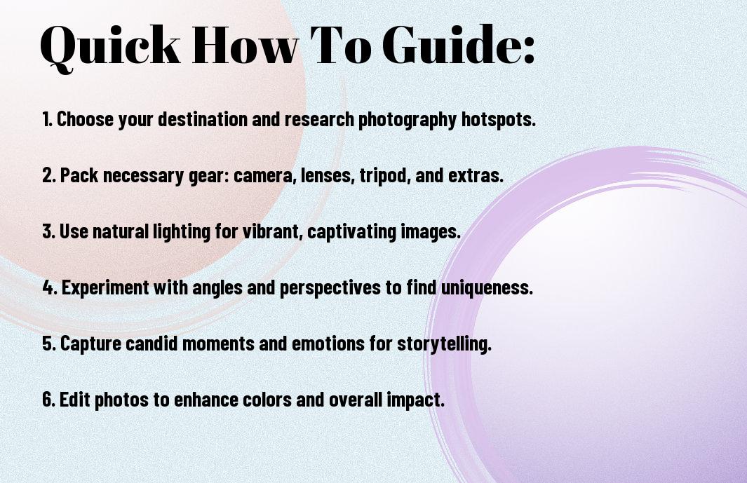 comprehensive how to guide for breathtaking travel photography qjd