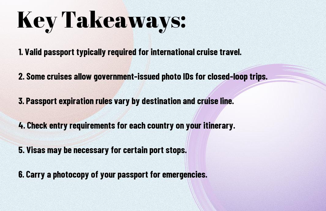 cruise travel passport requirements you need to know nfs
