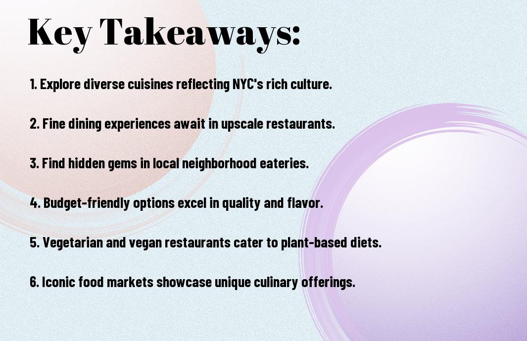 Culinary Delights - Discover The Best Restaurants In NYC For Every Palate 4 culinary delights top nyc restaurants for everyone kgj