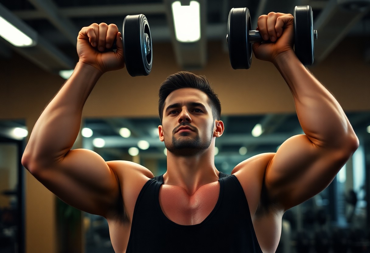 DB Shoulder Press - Build Strong Shoulders