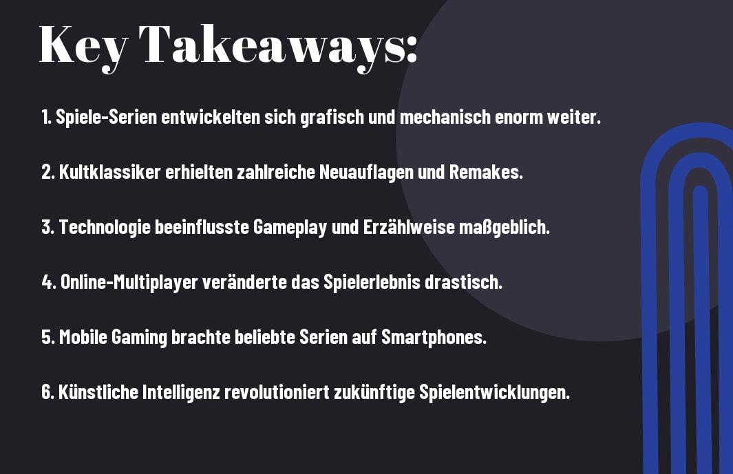 die evolution von gaming serien vergangenheit bis heute yjh
