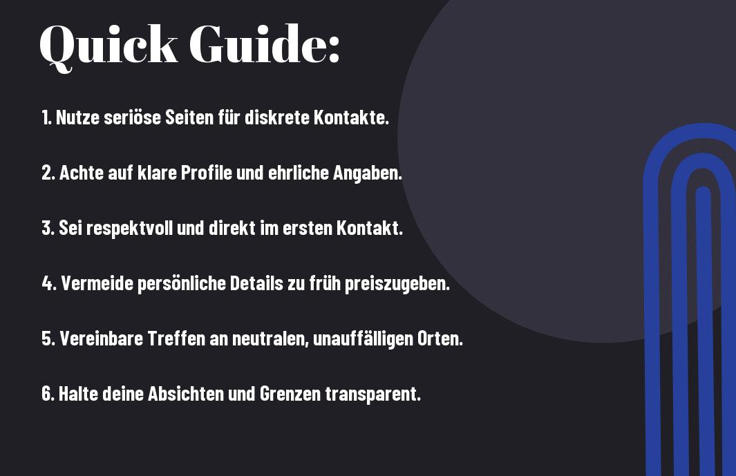 diskrete frauen fur seitensprunge finden hct Seitensprung