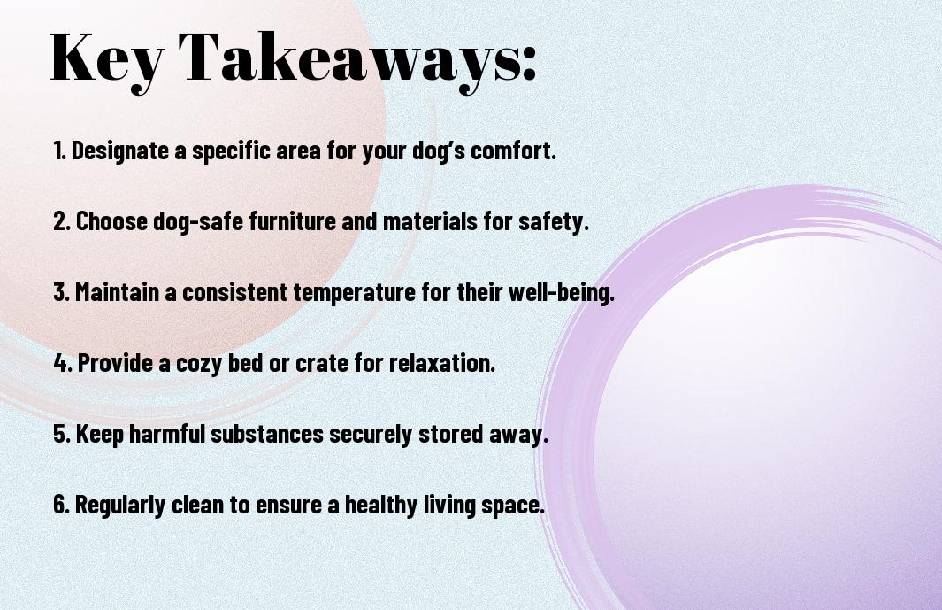Creating A Safe And Comfortable Living En vironment For Your Dog