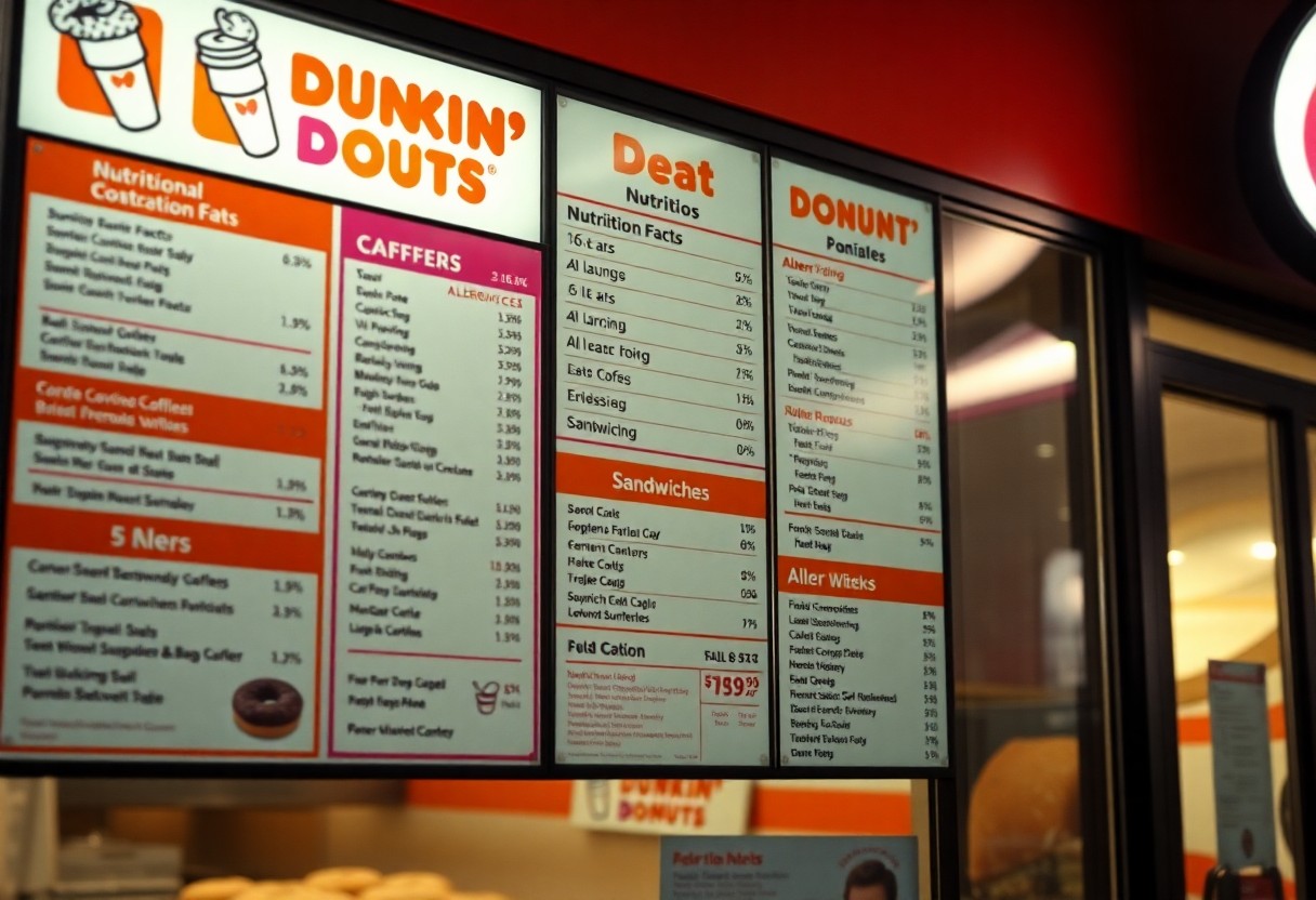 Dunkin Donuts Nutrition Facts You Should Know Before Ordering Food