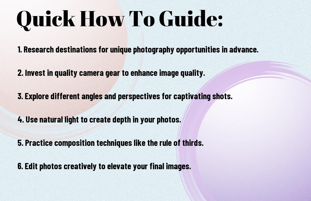 dynamic how to strategies for impressive travel photography ioz