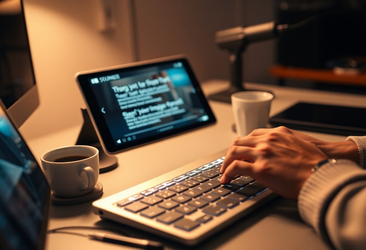 How to transcribe video to text easily using tools and online services