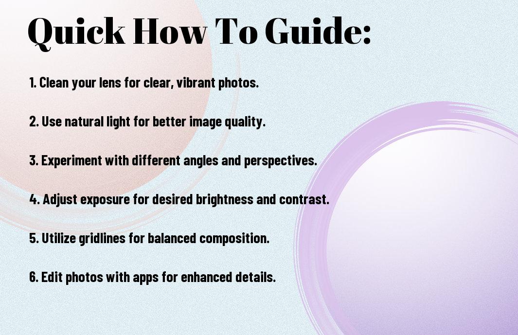 easy how to steps for striking iphone photography vwi