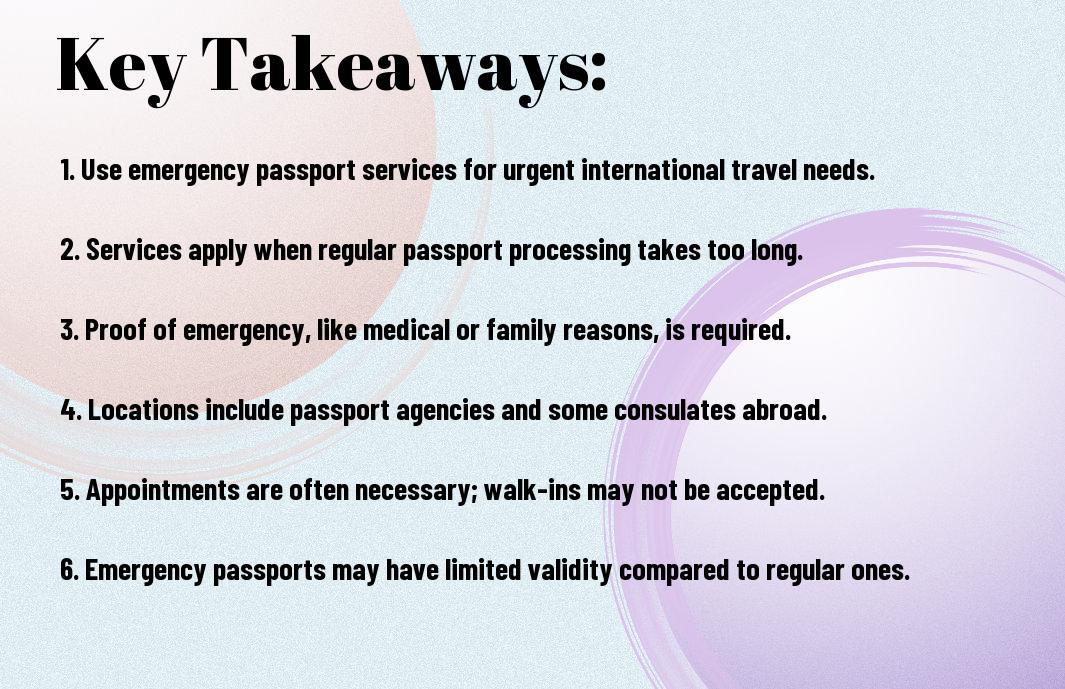 emergency passport services when and how vqn