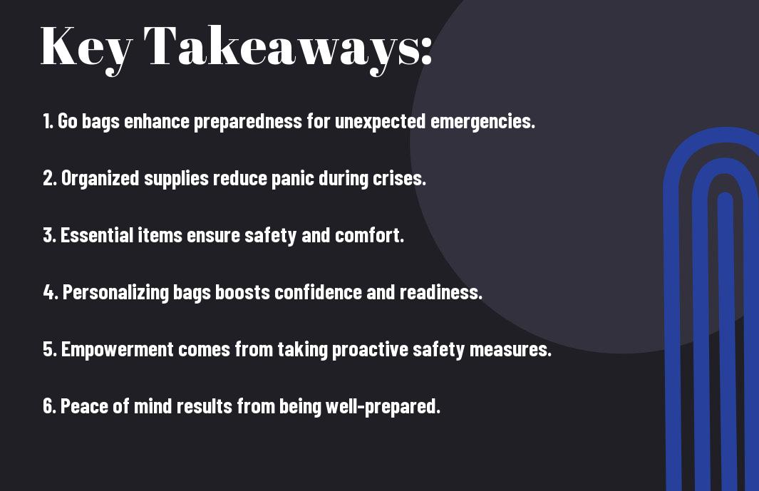 empowerment through a go bag find peace tlo