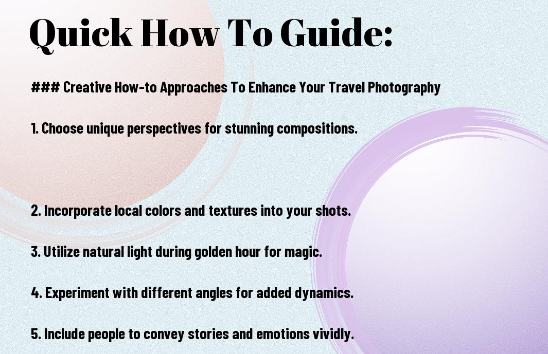enhance your travel photography creative techniques uhc