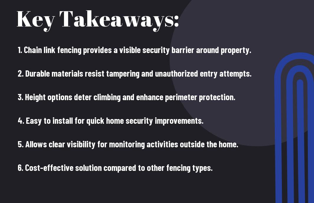 Enhancing Home Security With Chain Link Fencing Gzu