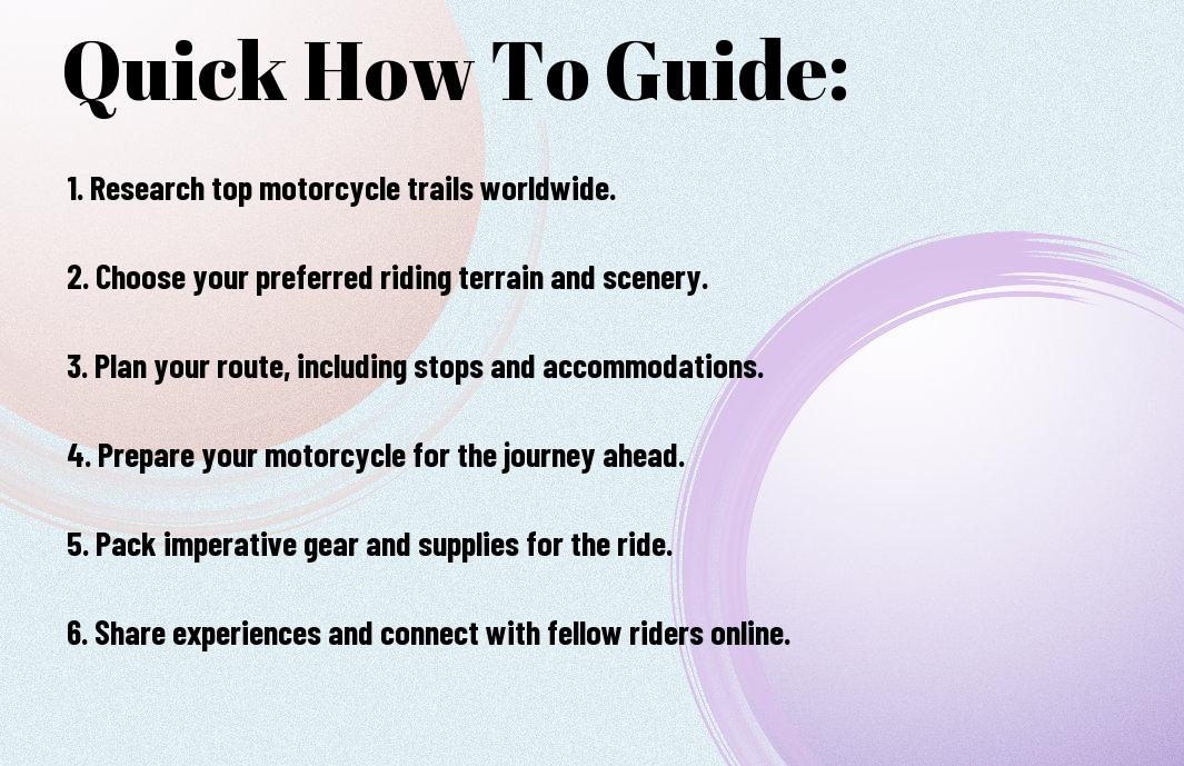 How To Explore The Epic Best Motorcycle Trails In The World - A Rider's Guide 1 epic motorcycle trails worldwide a riders guide ygj